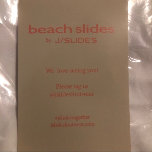 BEACH SLIDES by J/SLIDES Womens Size 8 Pink Synthetic New - Picture 6 of 8